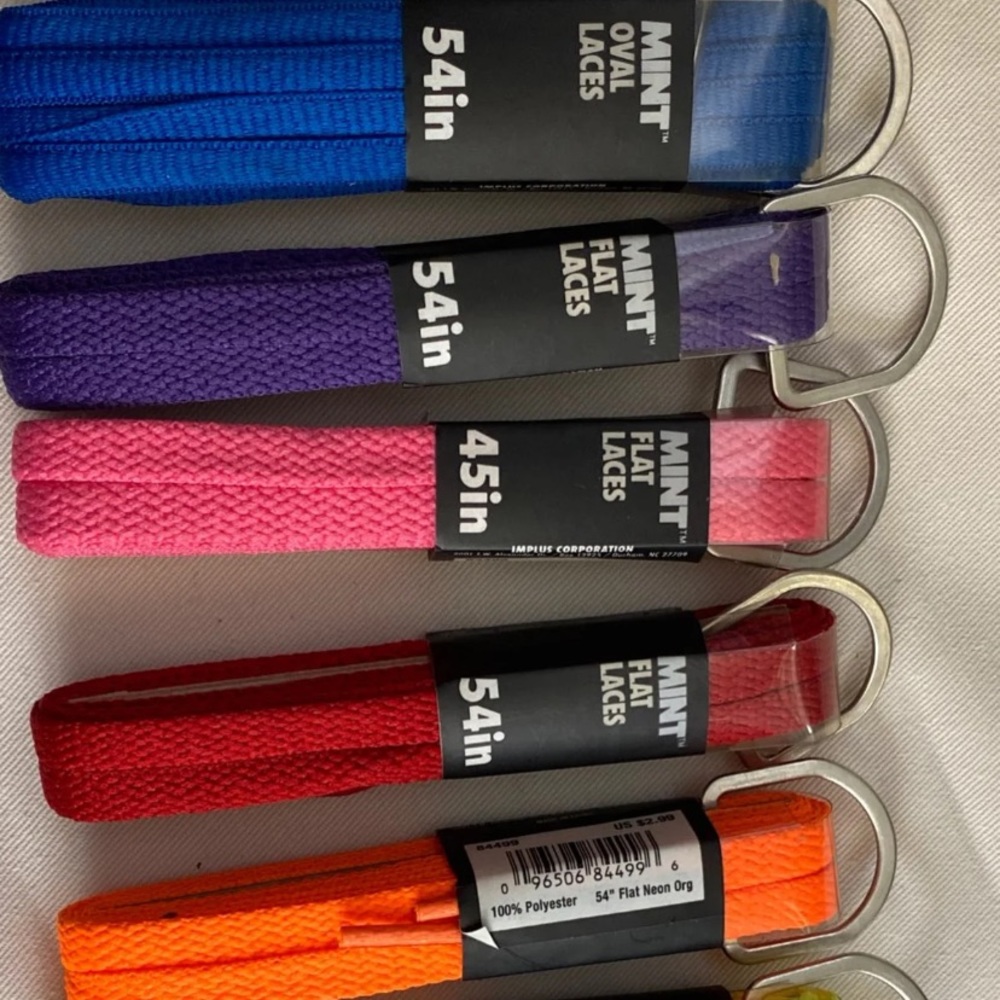 Mint Shoelaces 54in and 45in